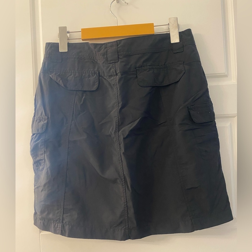 WindRiver Black Skort Size 6 Nylon Hiking Skirt Shorts Outdoor - Picture 5 of 9